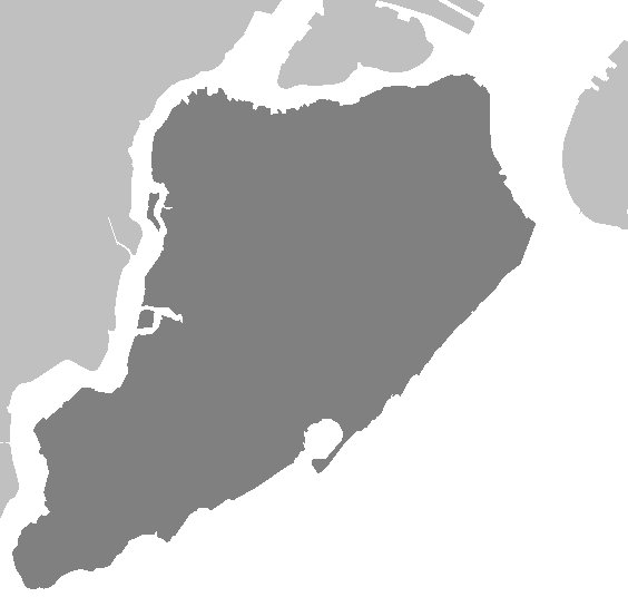 Map of Staten Island